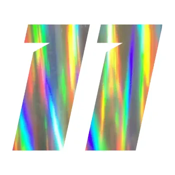 Polep vozidla Startovní číslo 11 typ 6 (93 - Holografická) SAMOLEPKA NA AUTO, NÁLEPKA, FÓLIE, POLEP, TUNING, VLASTNÍ TEXT, TISK, AUTOSAMOLEPKY.cz, POLEPY, OBRÁZEK, LOGO, 3D STICKERS