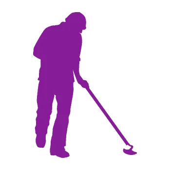 Samolepící dekorace Zahradník 001 pravá (14 - fialová) SAMOLEPKA NA AUTO, NÁLEPKA, FÓLIE, POLEP, TUNING, VLASTNÍ TEXT, TISK, AUTOSAMOLEPKY.cz, POLEPY, OBRÁZEK, LOGO, 3D STICKERS