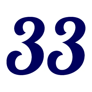 Polep vozidla Startovní číslo 33 typ 3 (23 - tmavě modrá) SAMOLEPKA NA AUTO, NÁLEPKA, FÓLIE, POLEP, TUNING, VLASTNÍ TEXT, TISK, AUTOSAMOLEPKY.cz, POLEPY, OBRÁZEK, LOGO, 3D STICKERS