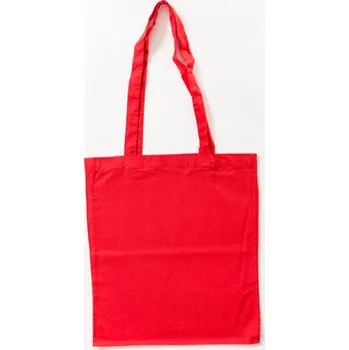 Printwear Bavlněná taška s dlouhými uchy XT003 Red -ca. Pantone 032U-HKS 13-14 ca. 38 x 42 cm