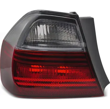 Zadní světlomet TUNING-TEC Zadní světlo BMW E90 05-08 červené/kouřové, levé TYC