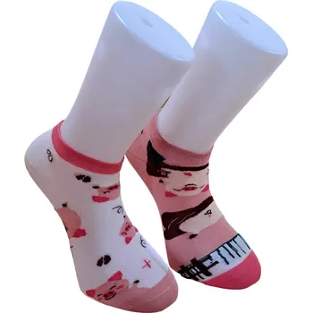 Dámské ponožky Aura Via Kotníkové ponožky prasátko 39-41