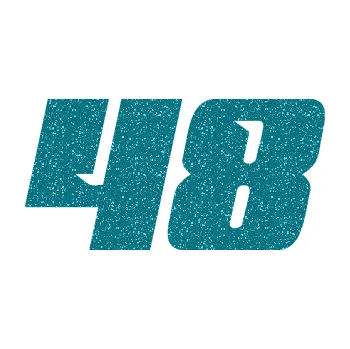 Polep vozidla Startovní číslo 48 typ 6 (92 - Ultra Metalic tyrkysová) SAMOLEPKA NA AUTO, NÁLEPKA, FÓLIE, POLEP, TUNING, VLASTNÍ TEXT, TISK, AUTOSAMOLEPKY.cz, POLEPY, OBRÁZEK, LOGO, 3D STICKERS