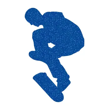 Samolepicí dekorace na vozidlo Skateboard 002 levá (88 - Ultra Metalic modrá) SAMOLEPKA NA AUTO, NÁLEPKA, FÓLIE, POLEP, TUNING, VLASTNÍ TEXT, TISK, AUTOSAMOLEPKY.cz, POLEPY, OBRÁZEK, LOGO, 3D STICKERS