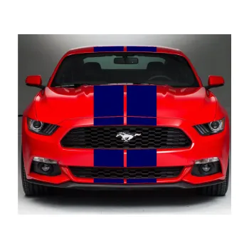 Polep vozidla Viper pruhy 22 cm (dva stejně široké) (23 - tmavě modrá) SAMOLEPKA NA AUTO, NÁLEPKA, FÓLIE, POLEP, TUNING, VLASTNÍ TEXT, TISK, AUTOSAMOLEPKY.cz, POLEPY, OBRÁZEK, LOGO, 3D STICKERS