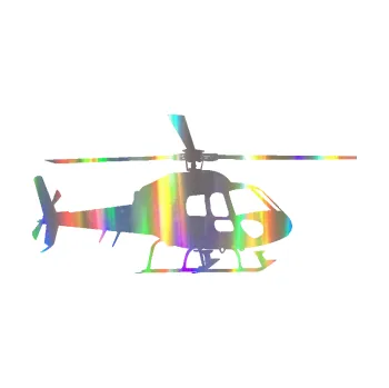 Polep vozidla SAMOLEPKA Vrtulník 007 pravá helikoptéra (93 - Holografická) NA AUTO, NÁLEPKA, FÓLIE, POLEP, TUNING, VLASTNÍ TEXT, TISK, AUTOSAMOLEPKY.cz, POLEPY, OBRÁZEK, LOGO, SAMOLEPKY