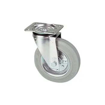 Pojezdové kolečko LGR 080/GR Otočné kolo s šedou obručí 0212201