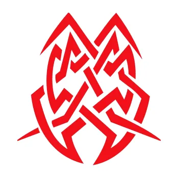 Polep vozidla SAMOLEPKA Tetování 175 (10 - červená) NA AUTO, NÁLEPKA, FÓLIE, POLEP, TUNING, VLASTNÍ TEXT, TISK, AUTOSAMOLEPKY.cz, POLEPY, OBRÁZEK, LOGO, SAMOLEPKY