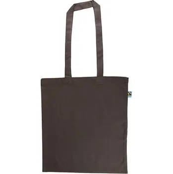 Nákupní taška Printwear Bavlněná taška s dlouhými uchy XT600N Graphite Grey -ca. Pantone 447C approx. 38 x 42 cm