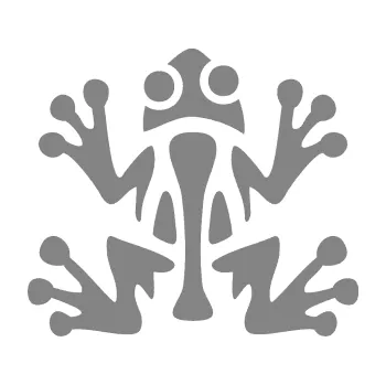 Samolepící dekorace SAMOLEPKA Žabička 001 (17 - šedá) NA AUTO, NÁLEPKA, FÓLIE, POLEP, TUNING, VLASTNÍ TEXT, TISK, AUTOSAMOLEPKY.cz, POLEPY, OBRÁZEK, LOGO, SAMOLEPKY