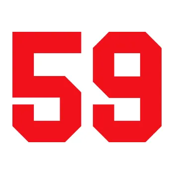 Polep vozidla Startovní číslo 59 (10 - červená) SAMOLEPKA NA AUTO, NÁLEPKA, FÓLIE, POLEP, TUNING, VLASTNÍ TEXT, TISK, AUTOSAMOLEPKY.cz, POLEPY, OBRÁZEK, LOGO, 3D STICKERS