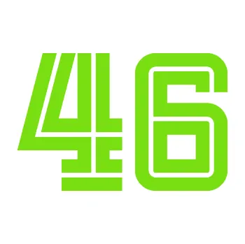 Polep vozidla Startovní číslo 46 typ 7 (04 - zelená kawasaki) SAMOLEPKA NA AUTO, NÁLEPKA, FÓLIE, POLEP, TUNING, VLASTNÍ TEXT, TISK, AUTOSAMOLEPKY.cz, POLEPY, OBRÁZEK, LOGO, 3D STICKERS