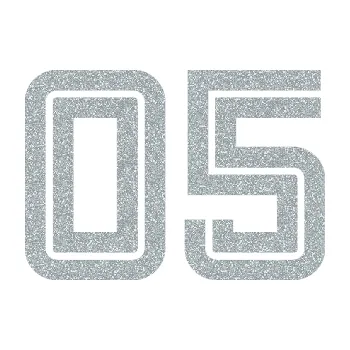 Polep vozidla Startovní číslo 05 typ 7 (91 - Ultra Metalic stříbrná metalíza) SAMOLEPKA NA AUTO, NÁLEPKA, FÓLIE, POLEP, TUNING, VLASTNÍ TEXT, TISK, AUTOSAMOLEPKY.cz, POLEPY, OBRÁZEK, LOGO, 3D STICKERS