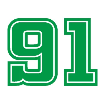 Polep vozidla Startovní číslo 91 typ 5 (12 - zelená) SAMOLEPKA NA AUTO, NÁLEPKA, FÓLIE, POLEP, TUNING, VLASTNÍ TEXT, TISK, AUTOSAMOLEPKY.cz, POLEPY, OBRÁZEK, LOGO, 3D STICKERS