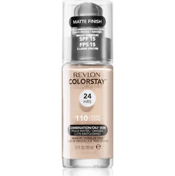Make-up Revlon Cosmetics ColorStay™ SPF 15 dlouhotrvající matující make-up pro mastnou a smíšenou pleť odstín 110 Ivory 30 ml