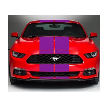 Polep vozidla Viper pruhy 24 cm (dva stejně široké) (14 - fialová) SAMOLEPKA NA AUTO, NÁLEPKA, FÓLIE, POLEP, TUNING, VLASTNÍ TEXT, TISK, AUTOSAMOLEPKY.cz, POLEPY, OBRÁZEK, LOGO, 3D STICKERS