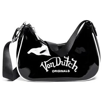 Cestovní taška Malá kabelka Von Dutch Amy Baguette Imi Patent Black