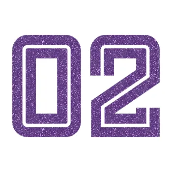 Polep vozidla SAMOLEPKA Startovní číslo 02 typ 7 (87 - Ultra Metalic fialová) NA AUTO, NÁLEPKA, FÓLIE, POLEP, TUNING, VLASTNÍ TEXT, TISK, AUTOSAMOLEPKY.cz, POLEPY, OBRÁZEK, LOGO, SAMOLEPKY