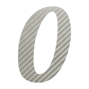 Polep vozidla Startovní číslo 0 typ 3 (52 - 3D karbon stříbrný) SAMOLEPKA NA AUTO, NÁLEPKA, FÓLIE, POLEP, TUNING, VLASTNÍ TEXT, TISK, AUTOSAMOLEPKY.cz, POLEPY, OBRÁZEK, LOGO, 3D STICKERS