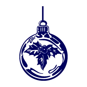 Samolepící dekorace SAMOLEPKA Vánoční baňka (23 - tmavě modrá) NA AUTO, NÁLEPKA, FÓLIE, POLEP, TUNING, VLASTNÍ TEXT, TISK, AUTOSAMOLEPKY.cz, POLEPY, OBRÁZEK, LOGO, SAMOLEPKY