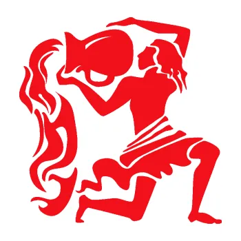 Samolepící dekorace SAMOLEPKA Vodnář 005 levá (10 - červená) NA AUTO, NÁLEPKA, FÓLIE, POLEP, TUNING, VLASTNÍ TEXT, TISK, AUTOSAMOLEPKY.cz, POLEPY, OBRÁZEK, LOGO, SAMOLEPKY