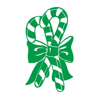 Samolepící dekorace Vánoční berličky levá (12 - zelená) SAMOLEPKA NA AUTO, NÁLEPKA, FÓLIE, POLEP, TUNING, VLASTNÍ TEXT, TISK, AUTOSAMOLEPKY.cz, POLEPY, OBRÁZEK, LOGO, 3D STICKERS