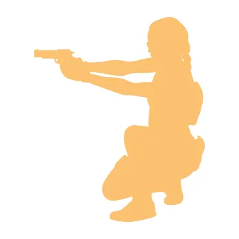 Samolepící dekorace Vojačka 001 levá (08 - béžová) SAMOLEPKA NA AUTO, NÁLEPKA, FÓLIE, POLEP, TUNING, VLASTNÍ TEXT, TISK, AUTOSAMOLEPKY.cz, POLEPY, OBRÁZEK, LOGO, 3D STICKERS