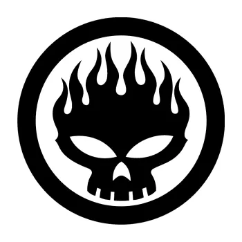 Samolepící dekorace SAMOLEPKA The Off Spring 002 (01 - černá) NA AUTO, NÁLEPKA, FÓLIE, POLEP, TUNING, VLASTNÍ TEXT, TISK, AUTOSAMOLEPKY.cz, POLEPY, OBRÁZEK, LOGO, SAMOLEPKY