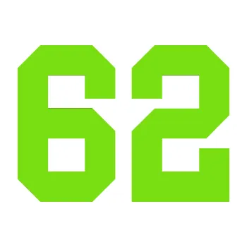 Polep vozidla Startovní číslo 62 (04 - zelená kawasaki) SAMOLEPKA NA AUTO, NÁLEPKA, FÓLIE, POLEP, TUNING, VLASTNÍ TEXT, TISK, AUTOSAMOLEPKY.cz, POLEPY, OBRÁZEK, LOGO, 3D STICKERS