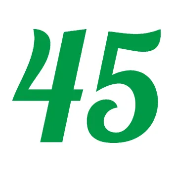 Polep vozidla Startovní číslo 45 typ 3 (12 - zelená) SAMOLEPKA NA AUTO, NÁLEPKA, FÓLIE, POLEP, TUNING, VLASTNÍ TEXT, TISK, AUTOSAMOLEPKY.cz, POLEPY, OBRÁZEK, LOGO, 3D STICKERS