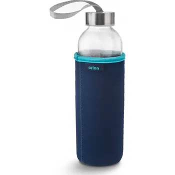 Termoska Láhev sklo/kov víčko 0,54 l s termoobalem