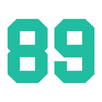 Polep vozidla Startovní číslo 89 (25 - tyrkysová) SAMOLEPKA NA AUTO, NÁLEPKA, FÓLIE, POLEP, TUNING, VLASTNÍ TEXT, TISK, AUTOSAMOLEPKY.cz, POLEPY, OBRÁZEK, LOGO, 3D STICKERS