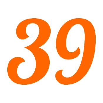 Polep vozidla SAMOLEPKA Startovní číslo 39 typ 3 (73 - Fluorescentní oranžová) NA AUTO, NÁLEPKA, FÓLIE, POLEP, TUNING, VLASTNÍ TEXT, TISK, AUTOSAMOLEPKY.cz, POLEPY, OBRÁZEK, LOGO, SAMOLEPKY