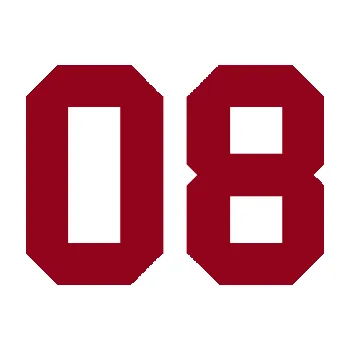 Polep vozidla Startovní číslo 08 (07 - bordó vínová) SAMOLEPKA NA AUTO, NÁLEPKA, FÓLIE, POLEP, TUNING, VLASTNÍ TEXT, TISK, AUTOSAMOLEPKY.cz, POLEPY, OBRÁZEK, LOGO, 3D STICKERS