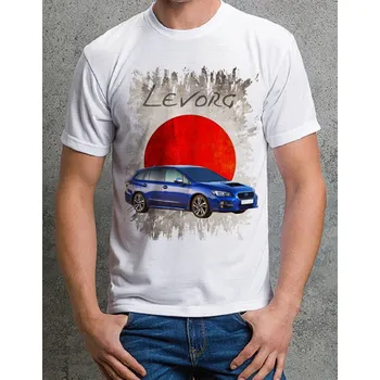 Pánské tričko tričko Subaru Levorg 134