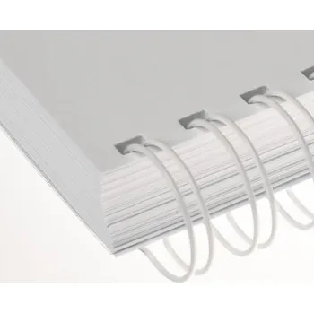 Kovové hřbety RENZ (2/1") 32 bílé