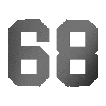 Polep vozidla Startovní číslo 68 (41 - grafitová metalíza) SAMOLEPKA NA AUTO, NÁLEPKA, FÓLIE, POLEP, TUNING, VLASTNÍ TEXT, TISK, AUTOSAMOLEPKY.cz, POLEPY, OBRÁZEK, LOGO, 3D STICKERS