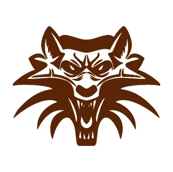 Polep vozidla Vlk 022 (15 - hnědá) SAMOLEPKA NA AUTO, NÁLEPKA, FÓLIE, POLEP, TUNING, VLASTNÍ TEXT, TISK, AUTOSAMOLEPKY.cz, POLEPY, OBRÁZEK, LOGO, 3D STICKERS