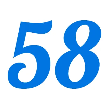 Polep vozidla Startovní číslo 58 typ 3 (11 - modrá oceán) SAMOLEPKA NA AUTO, NÁLEPKA, FÓLIE, POLEP, TUNING, VLASTNÍ TEXT, TISK, AUTOSAMOLEPKY.cz, POLEPY, OBRÁZEK, LOGO, 3D STICKERS