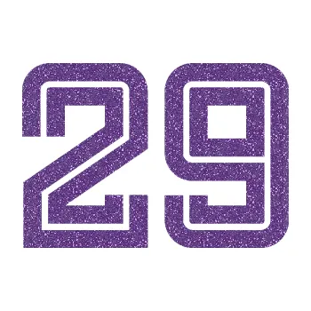 Polep vozidla Startovní číslo 29 typ 7 (87 - Ultra Metalic fialová) SAMOLEPKA NA AUTO, NÁLEPKA, FÓLIE, POLEP, TUNING, VLASTNÍ TEXT, TISK, AUTOSAMOLEPKY.cz, POLEPY, OBRÁZEK, LOGO, 3D STICKERS