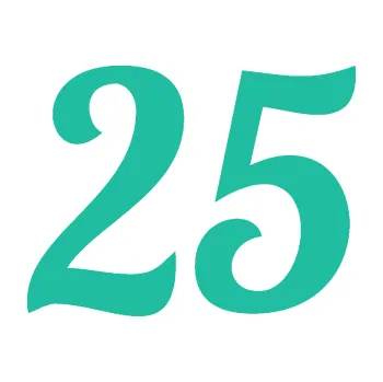 Polep vozidla Startovní číslo 25 typ 3 (25 - tyrkysová) SAMOLEPKA NA AUTO, NÁLEPKA, FÓLIE, POLEP, TUNING, VLASTNÍ TEXT, TISK, AUTOSAMOLEPKY.cz, POLEPY, OBRÁZEK, LOGO, 3D STICKERS