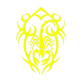 Polep vozidla Štír 013 levá (70 - Fluorescentní žlutá) SAMOLEPKA NA AUTO, NÁLEPKA, FÓLIE, POLEP, TUNING, VLASTNÍ TEXT, TISK, AUTOSAMOLEPKY.cz, POLEPY, OBRÁZEK, LOGO, 3D STICKERS