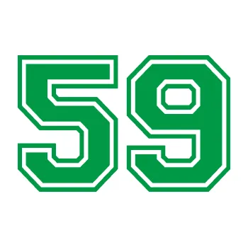 Polep vozidla Startovní číslo 59 typ 4 (12 - zelená) SAMOLEPKA NA AUTO, NÁLEPKA, FÓLIE, POLEP, TUNING, VLASTNÍ TEXT, TISK, AUTOSAMOLEPKY.cz, POLEPY, OBRÁZEK, LOGO, 3D STICKERS