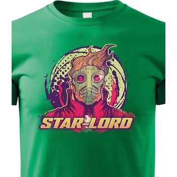 Chlapecké tričko Dětské tričko Star Lord, Barva Zelená, Velikost 110 cm/4 roky, Canvas Dětské tričko Bezvatriko.cz 2353