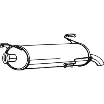 Tlumič výfuku Zadní tlumič výfuku BOSAL 190-219