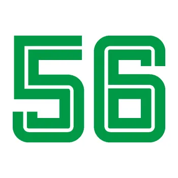 Polep vozidla Startovní číslo 56 typ 7 (12 - zelená) SAMOLEPKA NA AUTO, NÁLEPKA, FÓLIE, POLEP, TUNING, VLASTNÍ TEXT, TISK, AUTOSAMOLEPKY.cz, POLEPY, OBRÁZEK, LOGO, 3D STICKERS