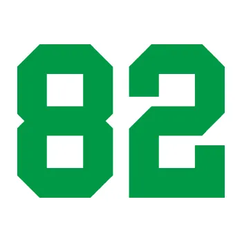 Polep vozidla Startovní číslo 82 (12 - zelená) SAMOLEPKA NA AUTO, NÁLEPKA, FÓLIE, POLEP, TUNING, VLASTNÍ TEXT, TISK, AUTOSAMOLEPKY.cz, POLEPY, OBRÁZEK, LOGO, 3D STICKERS