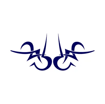 Polep vozidla Tetování 189 (23 - tmavě modrá) SAMOLEPKA NA AUTO, NÁLEPKA, FÓLIE, POLEP, TUNING, VLASTNÍ TEXT, TISK, AUTOSAMOLEPKY.cz, POLEPY, OBRÁZEK, LOGO, 3D STICKERS