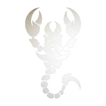 Polep vozidla Štír 005 pravá (82 - odrazková reflexní bílá) SAMOLEPKA NA AUTO, NÁLEPKA, FÓLIE, POLEP, TUNING, VLASTNÍ TEXT, TISK, AUTOSAMOLEPKY.cz, POLEPY, OBRÁZEK, LOGO, 3D STICKERS