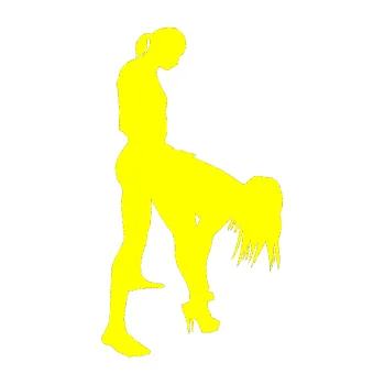 Polep vozidla Sexy siluety 032 (05 - žlutá citron) SAMOLEPKA NA AUTO, NÁLEPKA, FÓLIE, POLEP, TUNING, VLASTNÍ TEXT, TISK, AUTOSAMOLEPKY.cz, POLEPY, OBRÁZEK, LOGO, 3D STICKERS